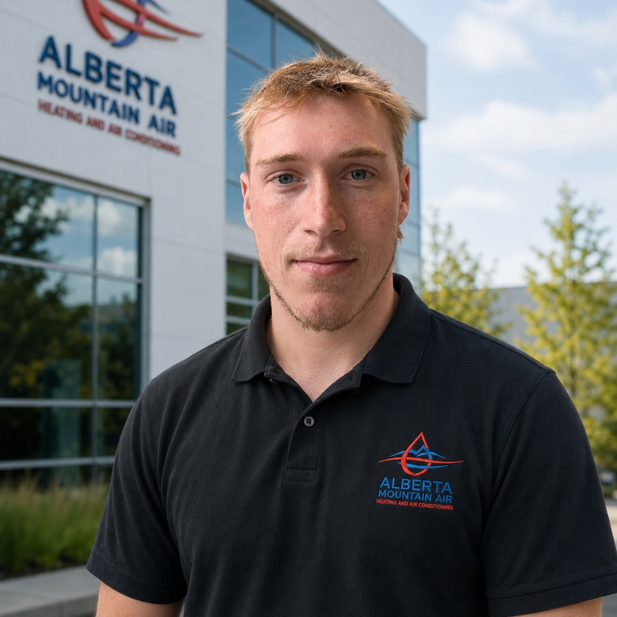 Jordan, social media and marketing at Alberta Mountain Air