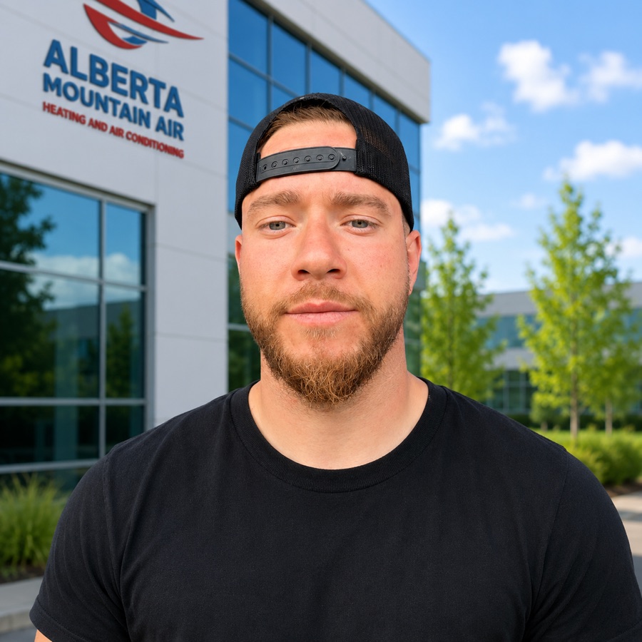Joseph, lead installer at Alberta Mountain Air