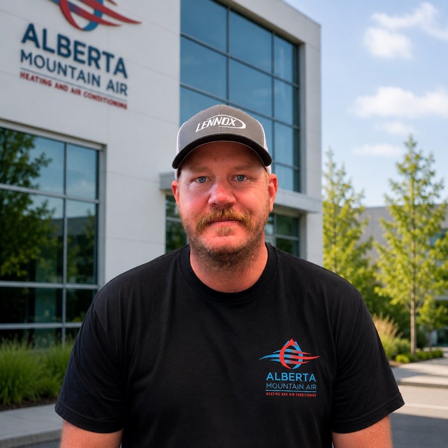 Mike, operations manager at Alberta Mountain Air