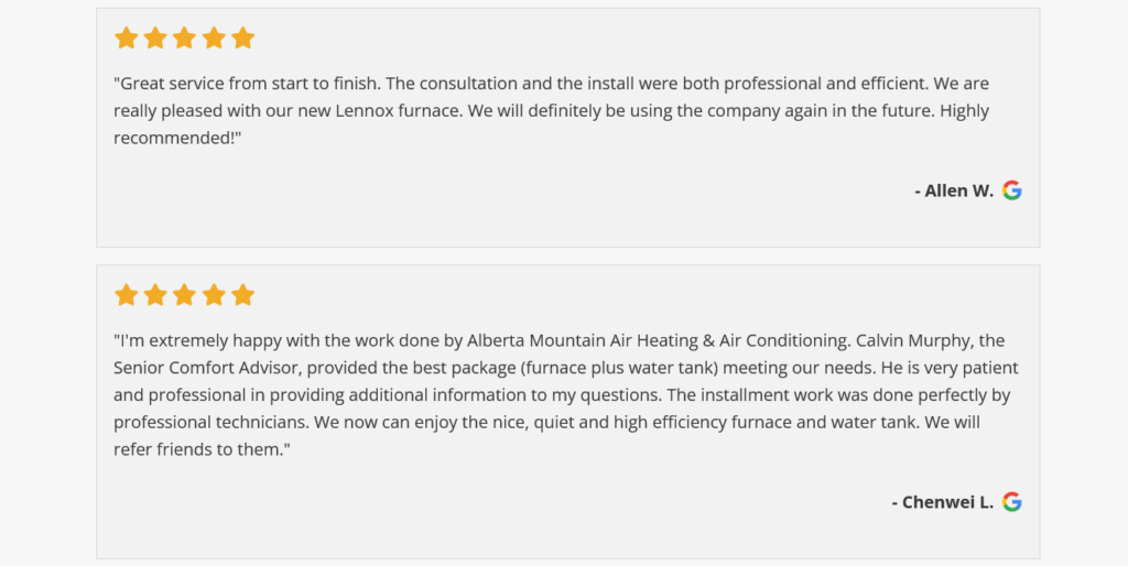Alberta Mountain Air Reviews