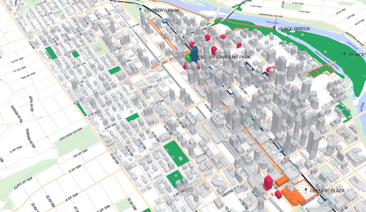 City Location Calgary