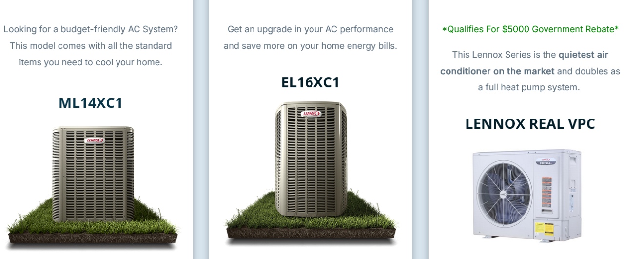 New Air Conditioner Comparison